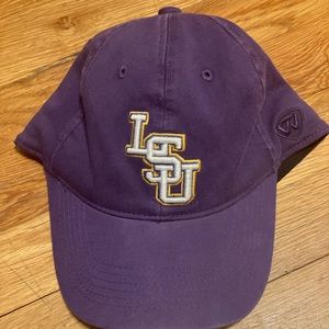 Purple LSU Tigers Fitted cap